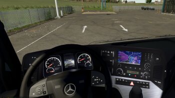 Mercedes-Benz Antos Grain 4x2 для Farming Simulator 2025