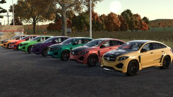Mercedes GLE Lumma CLR G 800 для Farming Simulator 2025