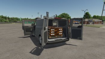 Volkswagen Transporter T7 для Farming Simulator 2025