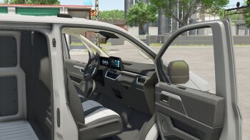 Volkswagen Transporter T7 для Farming Simulator 2025