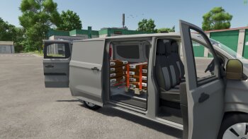 Volkswagen Transporter T7 для Farming Simulator 2025