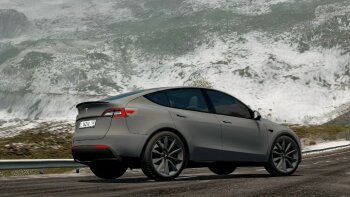 2021 Tesla Model Y для Car City Driving (1.5.9.2)