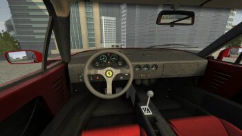 1987 Ferrari F40 для Car City Driving (1.5.9.2)