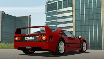 1987 Ferrari F40 для Car City Driving (1.5.9.2)