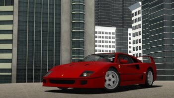 1987 Ferrari F40 для Car City Driving (1.5.9.2)