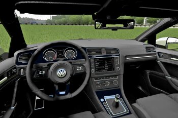 2014 Volkswagen Golf R для Car City Driving (1.5.9.2)