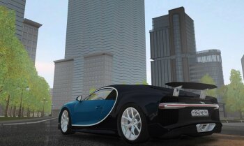 2016 Bugatti Chiron для Car City Driving (1.5.9.2)