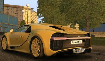 2016 Bugatti Chiron для Car City Driving (1.5.9.2)