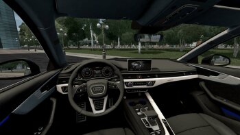 2017 Audi A4 (B9) 2.0 TSFI Quattro для Car City Driving (1.5.9.2)