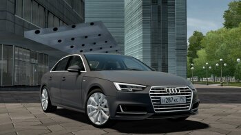 2017 Audi A4 (B9) 2.0 TSFI Quattro для Car City Driving (1.5.9.2)
