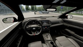 2017 Hyundai Elantra/Avante Sport для Car City Driving (1.5.9.2)