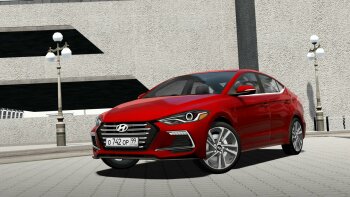 2017 Hyundai Elantra/Avante Sport для Car City Driving (1.5.9.2)