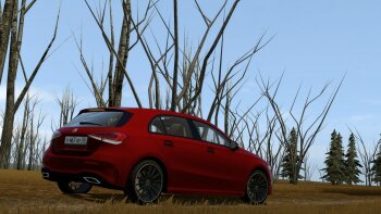 2018 Mercedes-Benz A-Class для Car City Driving (1.5.9.2)
