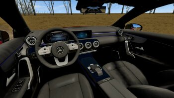 2018 Mercedes-Benz A-Class для Car City Driving (1.5.9.2)