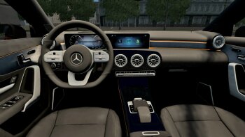 2018 Mercedes-Benz A-Class для Car City Driving (1.5.9.2)