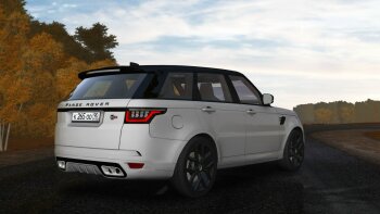 2018 Range Rover Sport SVR для Car City Driving (1.5.9.2)