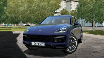 2019 Porsche Cayenne Turbo для Car City Driving (1.5.9.2)