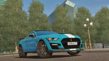 2020 Ford Mustang Shelby GT500 для Car City Driving (1.5.9.2)