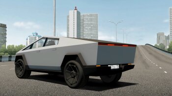2021 Tesla Cybertruck для Car City Driving (1.5.9.2)