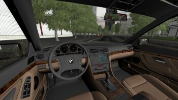 BMW E38 для Car City Driving (1.5.9.2)