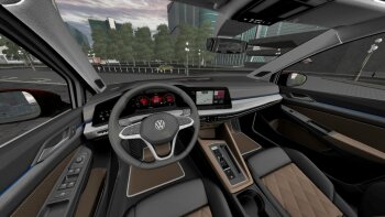 Volkswagen Golf 1.4 TSI 2021 для Car City Driving (1.5.9.2)