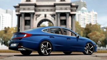 Hyundai Sonata (Turbo) 2020 для Car City Driving (1.5.9.2)