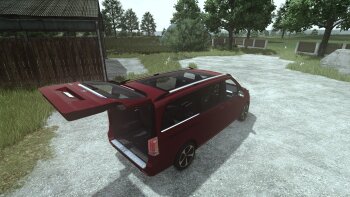 Mercedes-Benz EQV 2020 для Farming Simulator 2025