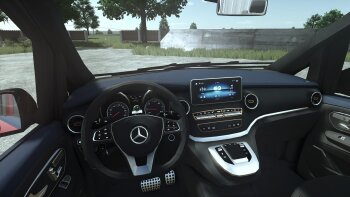 Mercedes-Benz EQV 2020 для Farming Simulator 2025