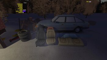 Сохранение "Почти все детали для сборки Rivett в гараже" для My Winter Car
