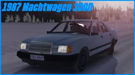 1987 Machtwagen 300D