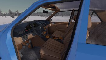 Мод "1987 Machtwagen 300D" для My Winter Car