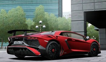 2015 Lamborghini Aventador SuperVeloce для Car City Driving (1.5.9.2)