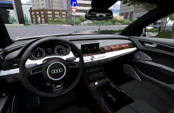 2016 Audi S8/S8 Plus (D4) для Car City Driving (1.5.9.2)