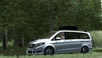 2016 Mercedes-Benz V-Class для Car City Driving (1.5.9.2)
