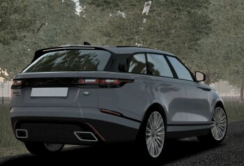 2018 Range Rover Velar для Car City Driving (1.5.9.2)