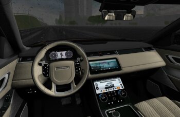 2018 Range Rover Velar для Car City Driving (1.5.9.2)