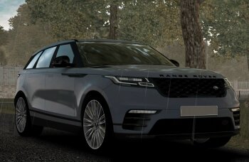 2018 Range Rover Velar для Car City Driving (1.5.9.2)