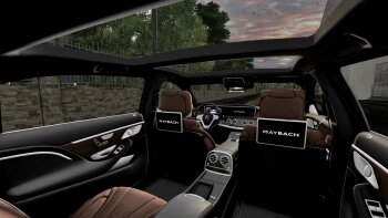 2019 Mercedes-Maybach S650 для Car City Driving (1.5.9.2)