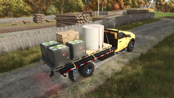 Dodge Ram 5500 Stakebed для Farming Simulator 2025
