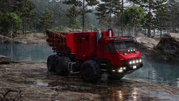 КамАЗ Азов 6345 для Farming Simulator 2025