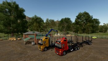 Volvo FH16 Multicustom для Farming Simulator 2025