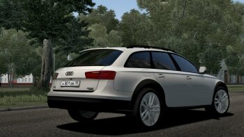2015 Audi A6 Allroad для Car City Driving (1.5.9.2)