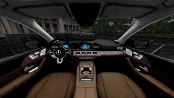 2020 Mercedes-Benz GLE для Car City Driving (1.5.9.2)