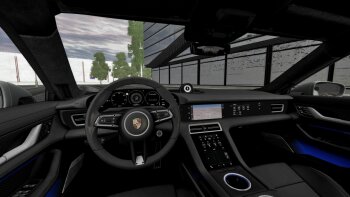 2021 Porsche Taycan Turbo S для Car City Driving (1.5.9.2)