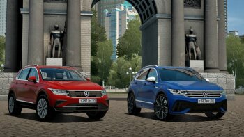 2021 Volkswagen Tiguan R / Life / R-Line для Car City Driving (1.5.9.2)