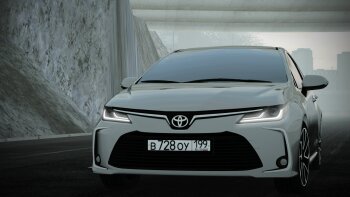Toyota Corolla Sedan 2019 для Car City Driving (1.5.9.2)