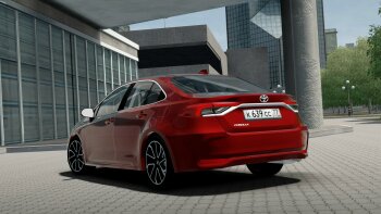 Toyota Corolla Sedan 2019 для Car City Driving (1.5.9.2)