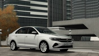 Volkswagen Polo 1.6 MPI 2020 для Car City Driving (1.5.9.2)