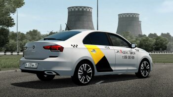Volkswagen Polo 1.6 MPI 2020 для Car City Driving (1.5.9.2)