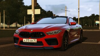 BMW M8 Coupe 2020 для Car City Driving (1.5.9.2)